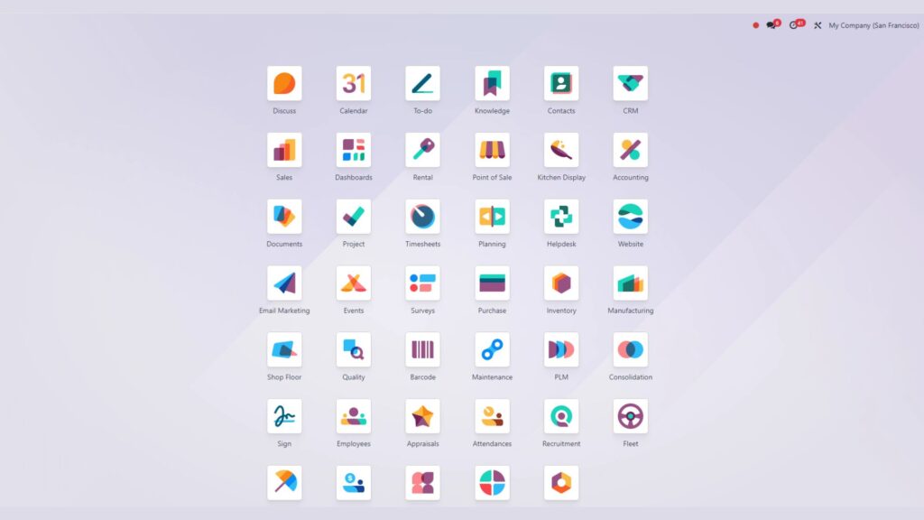 Odoo 17 bookkeeping